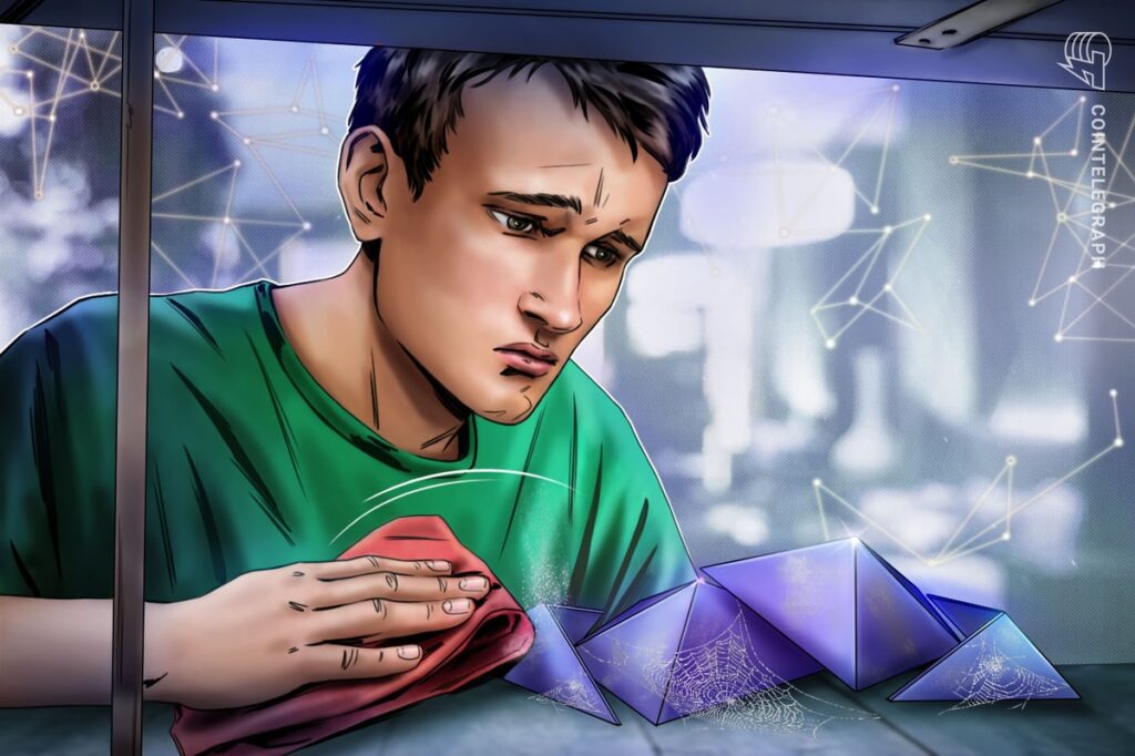 Vitalik Buterin divulga el "mayor reto pendiente" que tiene Ethereum