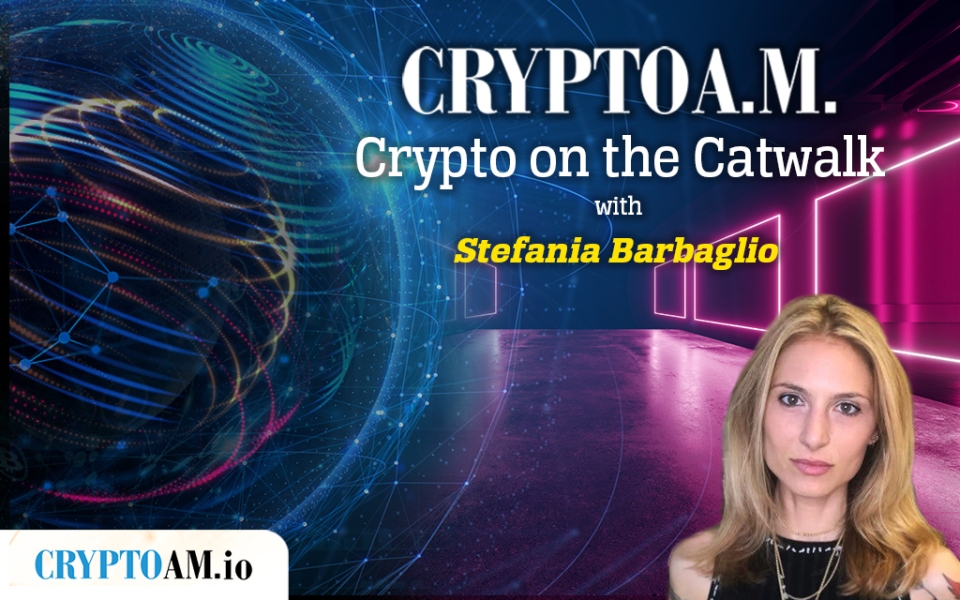 Stefania Barbaglio Crypto en la pasarela