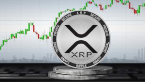 Una imagen conceptual del token XRP (XRP-USD) de Ripple.