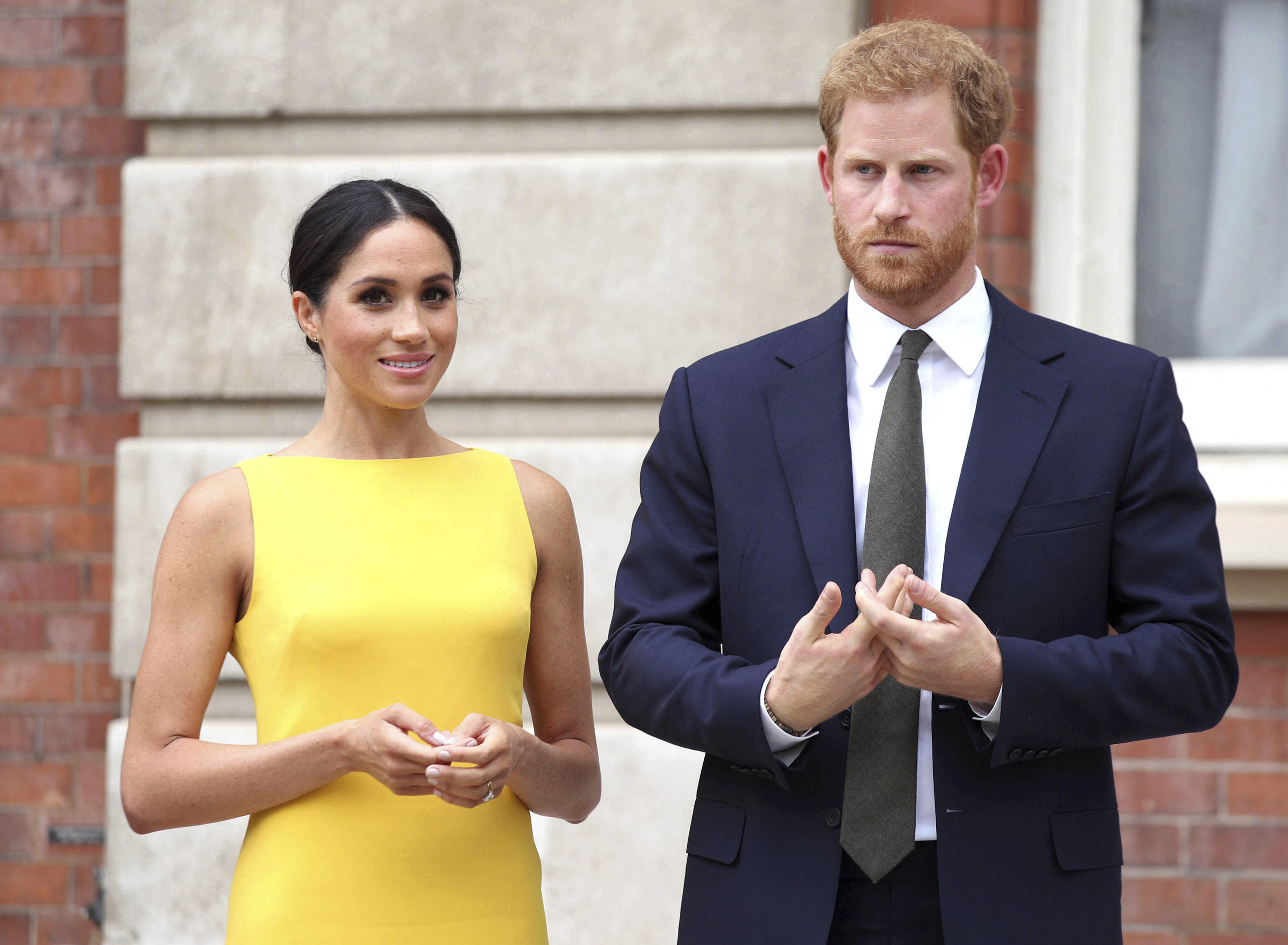 El príncipe Harry y Meghan Markle.