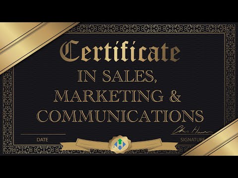 Certificado en Ventas, Marketing y Comunicación