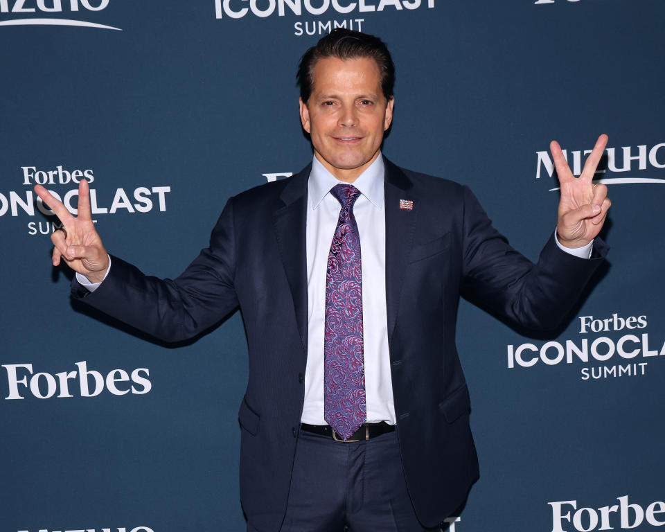 NUEVA YORK, NUEVA YORK - 3 DE NOVIEMBRE: Anthony Scaramucci asiste a la Iconoclase de Forbes 2022 en la Sociedad Histórica de Nueva York el 3 de noviembre de 2022 en la ciudad de Nueva York.  (Foto de Taylor Hill/Getty Images)