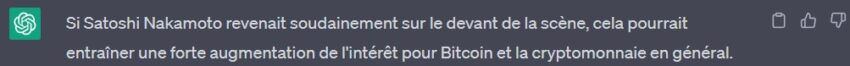 ChatGPT Satoshi Nakamoto