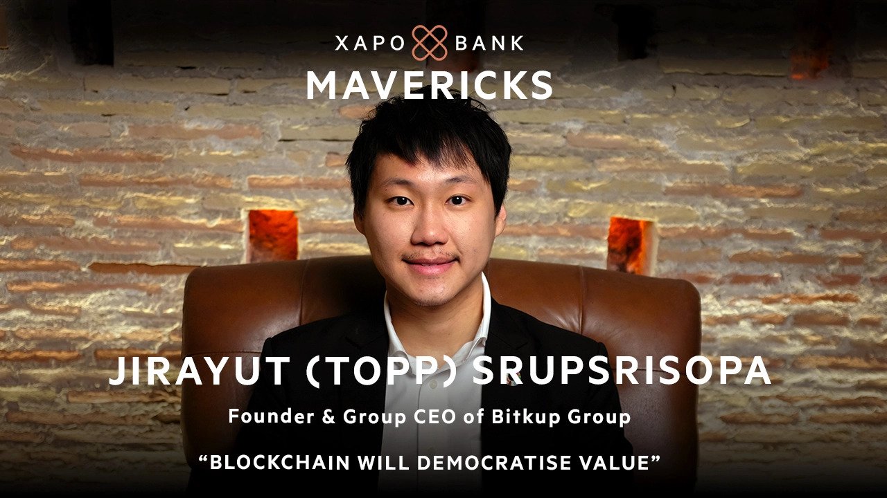 El CEO de Bitkub, Jirayut (Topp) Srupsrisopa, habla con el podcast Bank Maverick de Xapo sobre Blockchain, la democratización de las finanzas y Bitcoin en el sudeste asiático