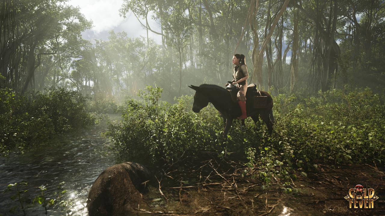 Muestra de caballo NFT.  Fuente: Fiebre del oro