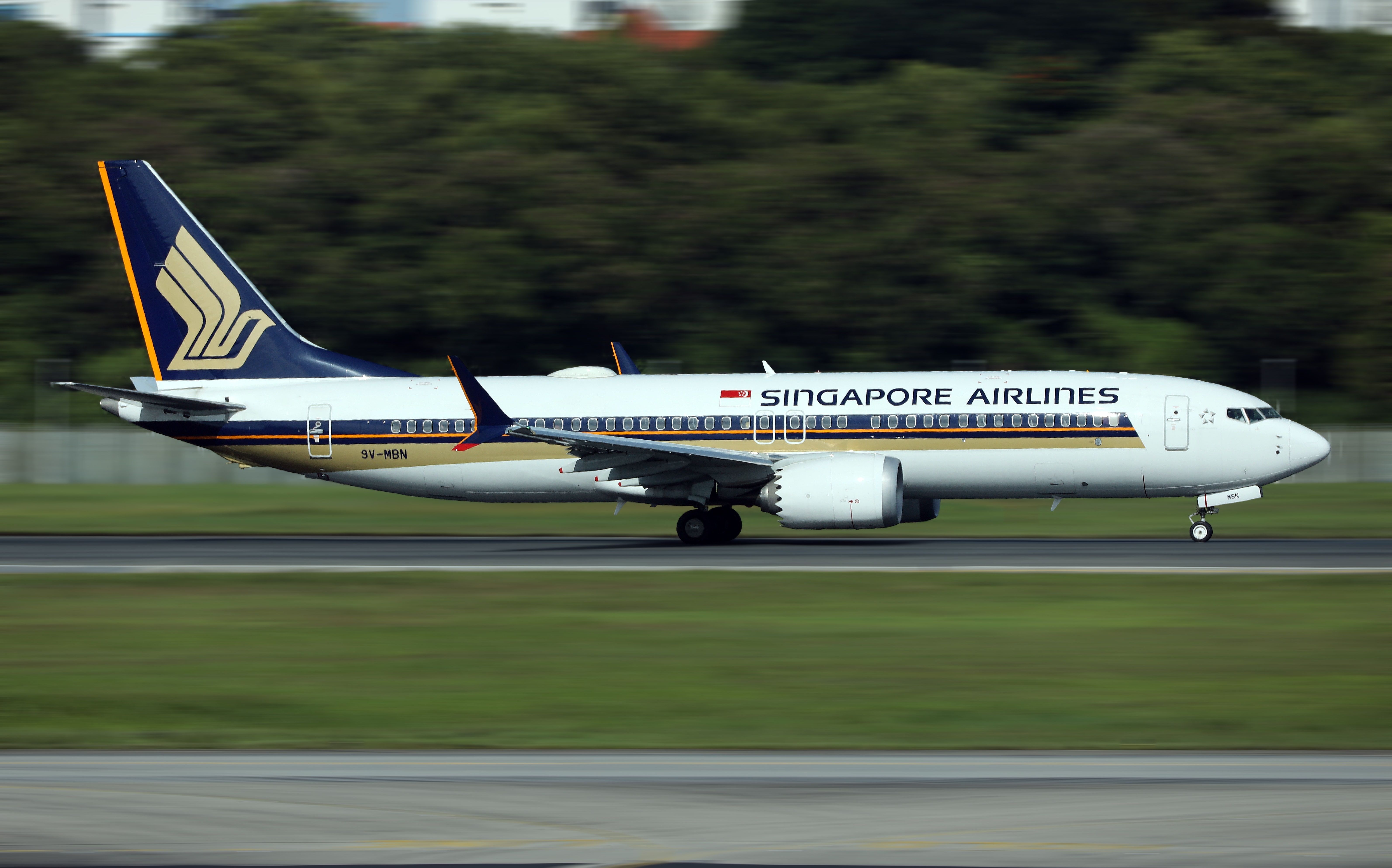 Singapur Airlines 737 MAX 8