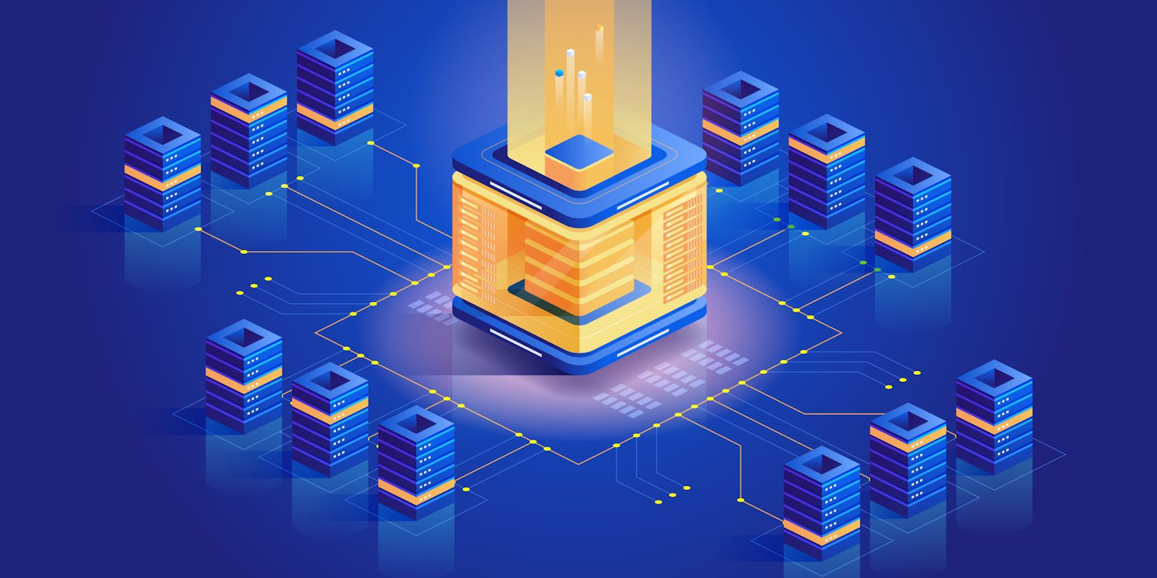 función de soluciones de almacenamiento de blockchain