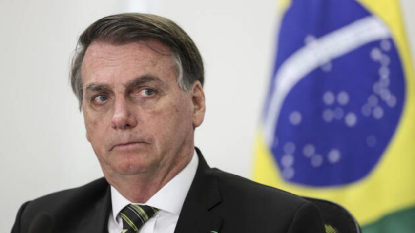 El expresidente brasileño Jair Bolsonaro.