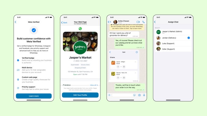 Meta Verified WhatsApp se lanzará en el futuro