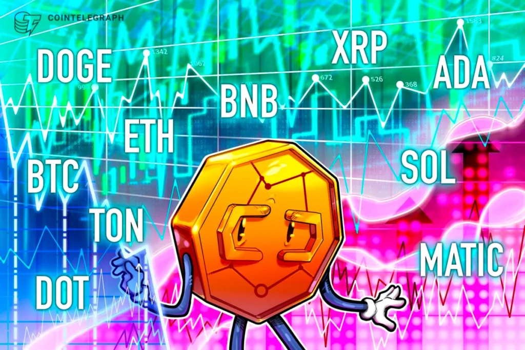 BTC, ETH, BNB, XRP, SOL, ADA, DOGE, TON, DOT, MATIC