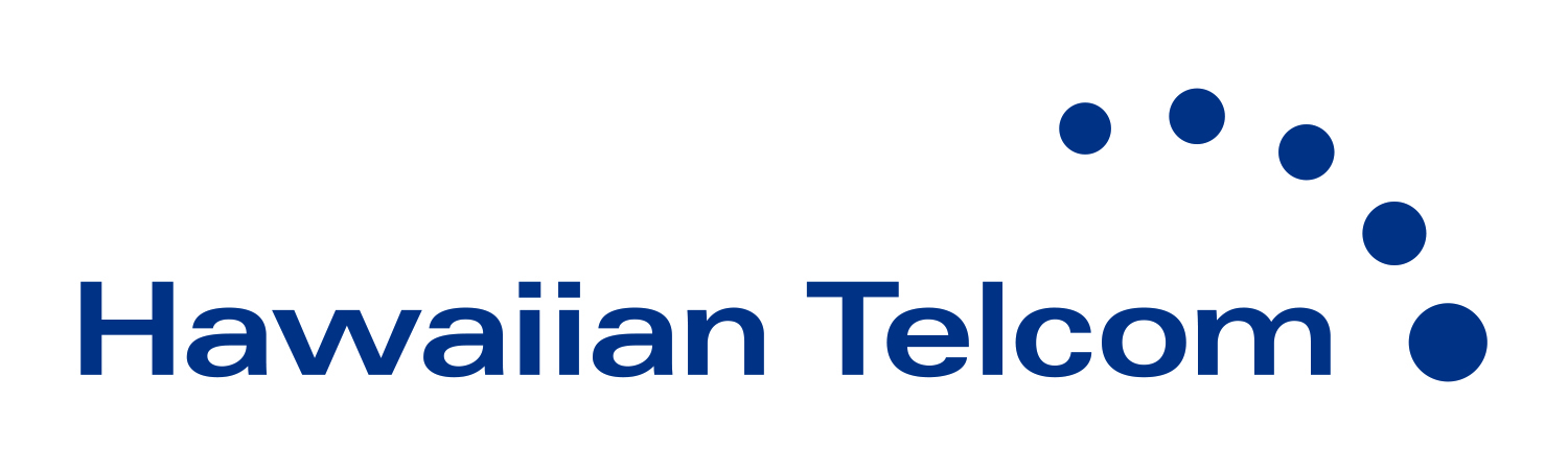 Logotipo de Hawn Telcom azul oscuro