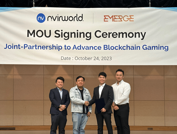 NvirWorld se asocia con EMERGE Group para avanzar en los juegos blockchain - 1