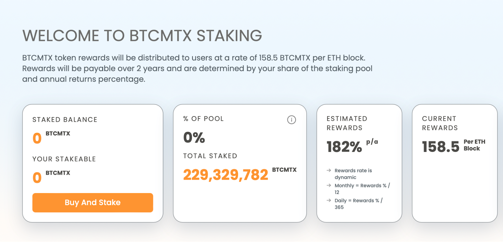 Estaca de Bitcoin Minetrix 