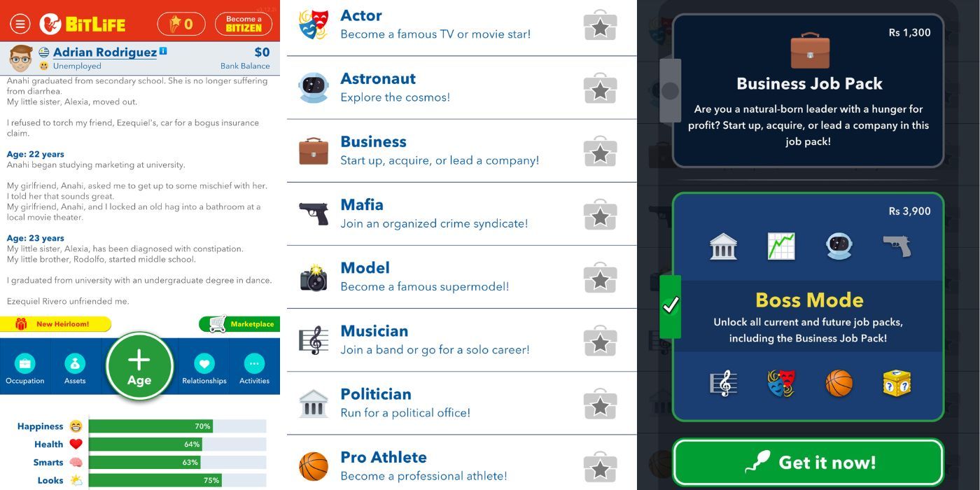 convertirse en emprendedor en bitlife