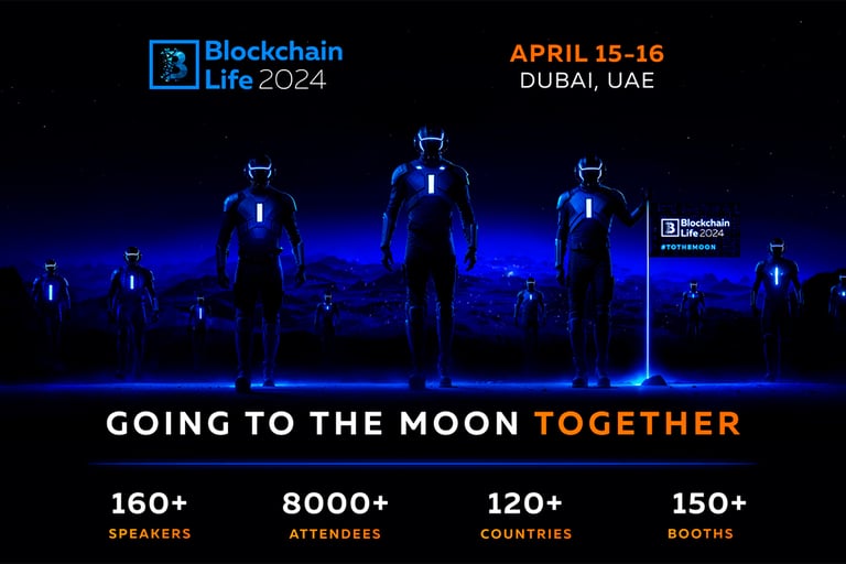 Blockchain Life 2024 en Dubai: esperando a ToTheMoon