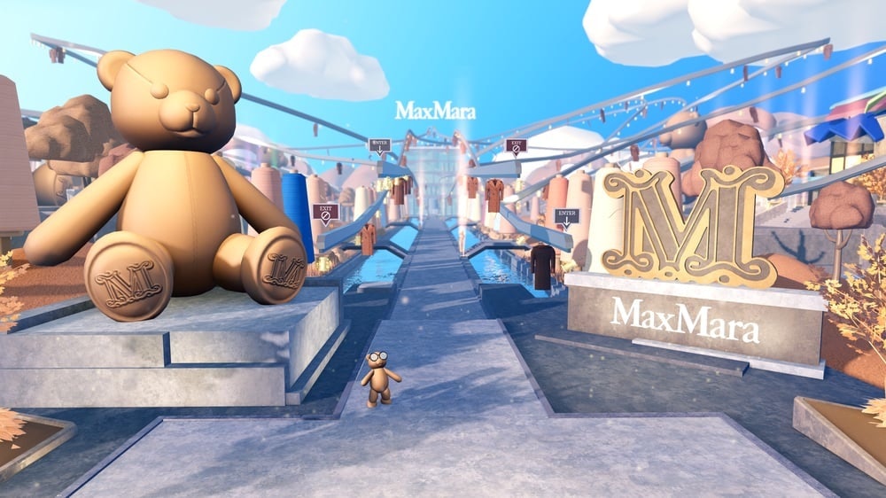 Max Mara se ha unido a Roblox con su nueva activación inspirada en la marca.  Foto de : roblox