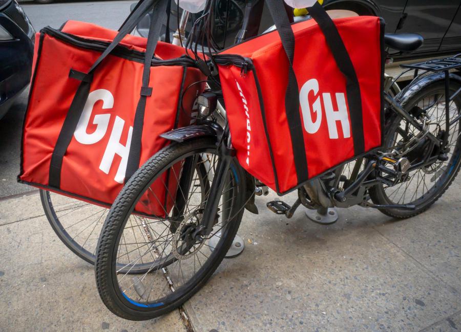 Semanas después de los informes de que Uber estaba en conversaciones con Grubhub sobre una posible fusión, una empresa europea de entrega de alimentos puede ser la que cierre un acuerdo con Grubhub.  (Shutterstock vía CNN)