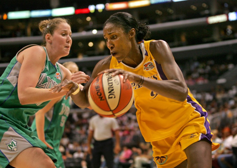 Lisa Leslie y Nicole Ohlde