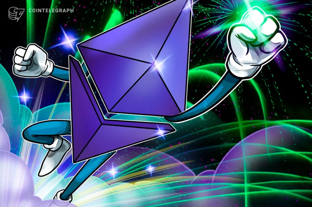 Precio de Ethereum (ETH) llegó a USD 4,000 por primera vez desde 2021