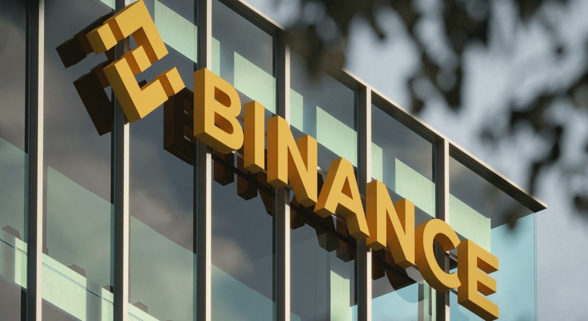 Una toma exterior de la sede de Binance.