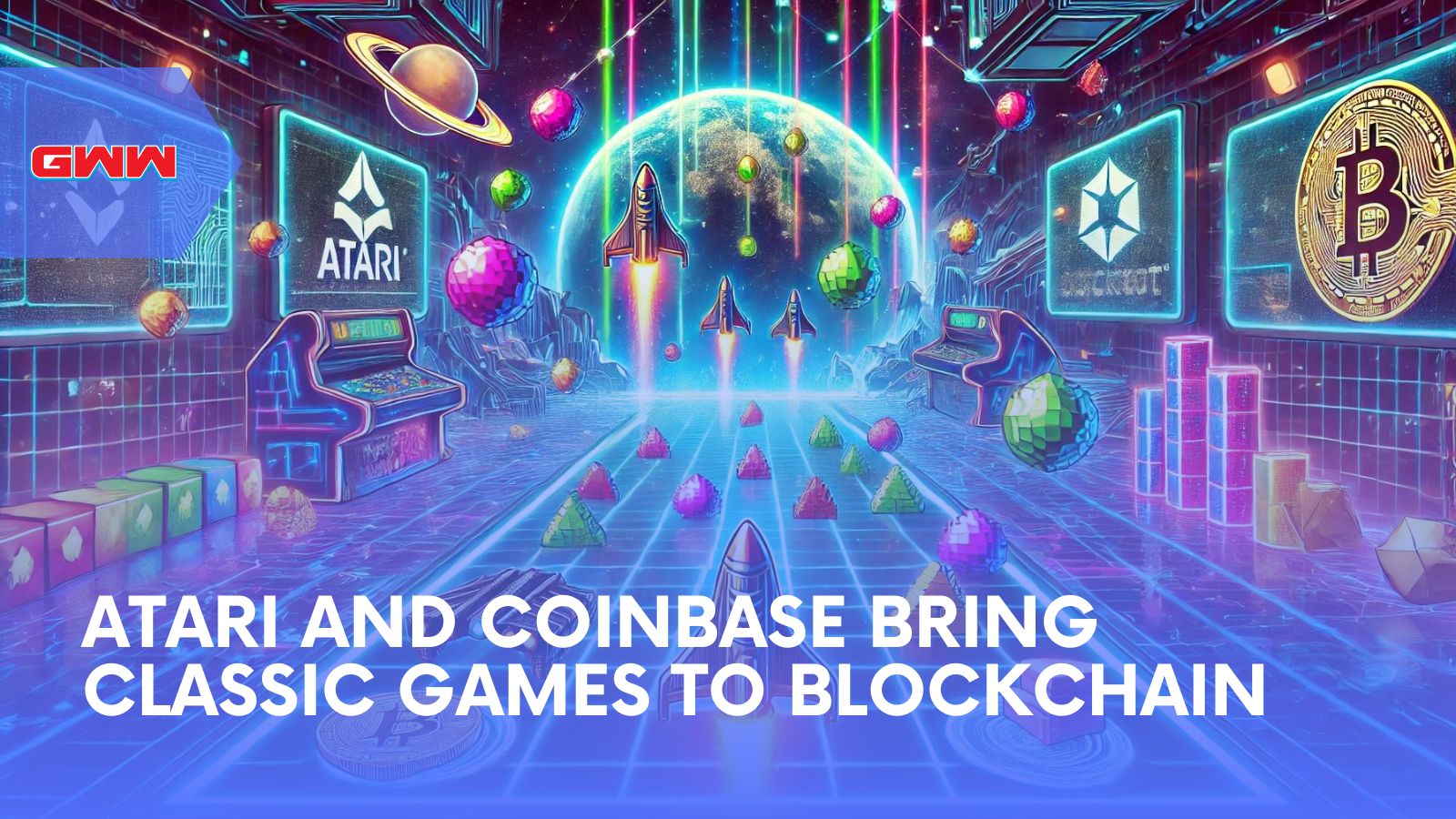 Atari y Coinbase llevan los juegos clásicos a la tecnología blockchain