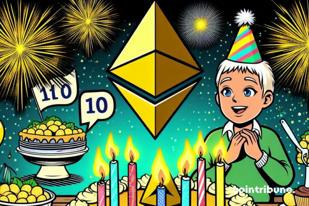 Fiesta del décimo aniversario de la ICO de Ethereum