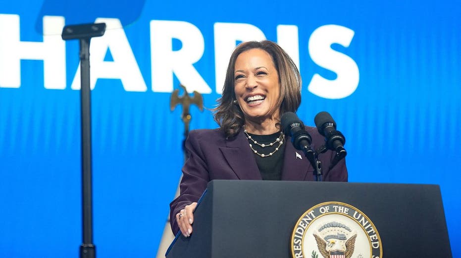 La vicepresidenta Kamala Harris