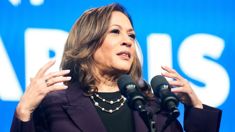 La vicepresidenta Kamala Harris