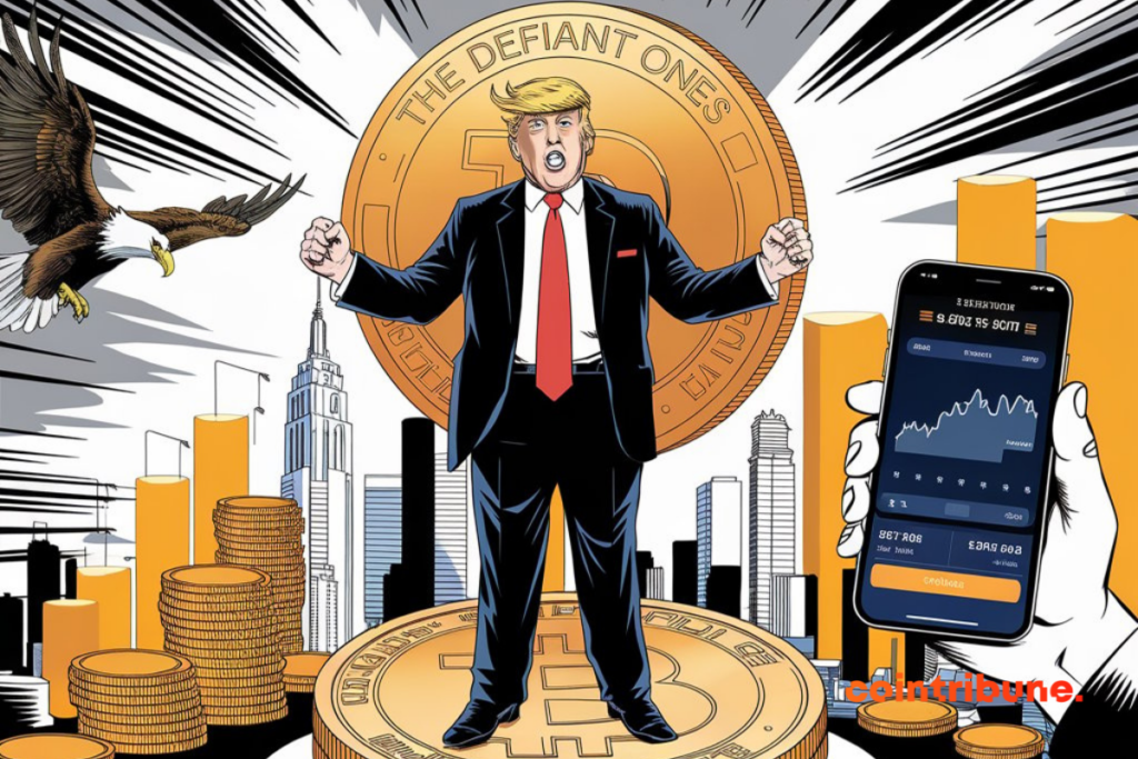 Trump anuncia su plataforma de intercambio de criptomonedas