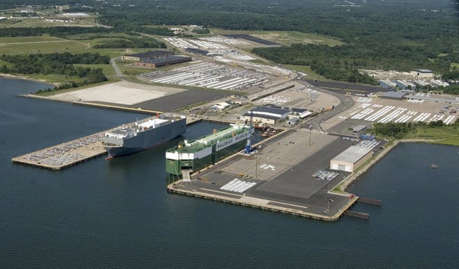 El Puerto de Davisville, en Quonset Business Park, es uno de los 10 principales importadores de automóviles de Estados Unidos.