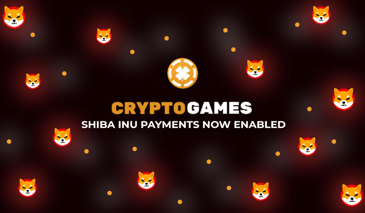 CryptoGames amplía su oferta de criptomonedas con soporte para el depósito de Shiba Inu (SHIB): ahora puedes jugar con Memecoin