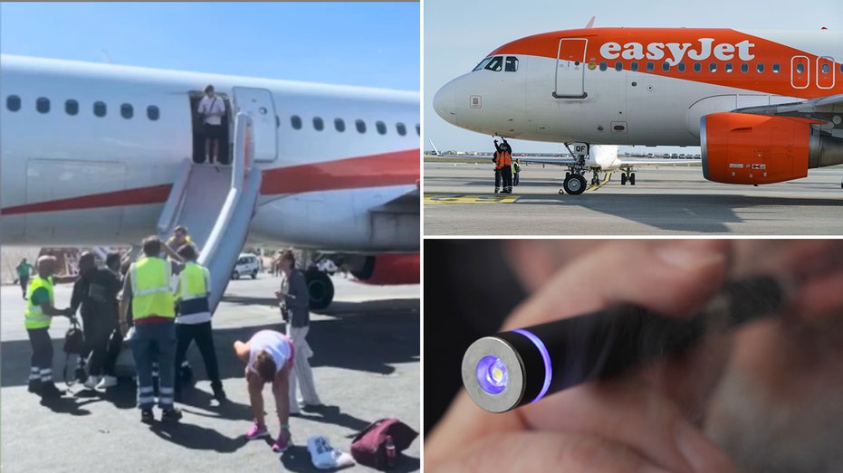 Collage de vaporizadores Easyjet