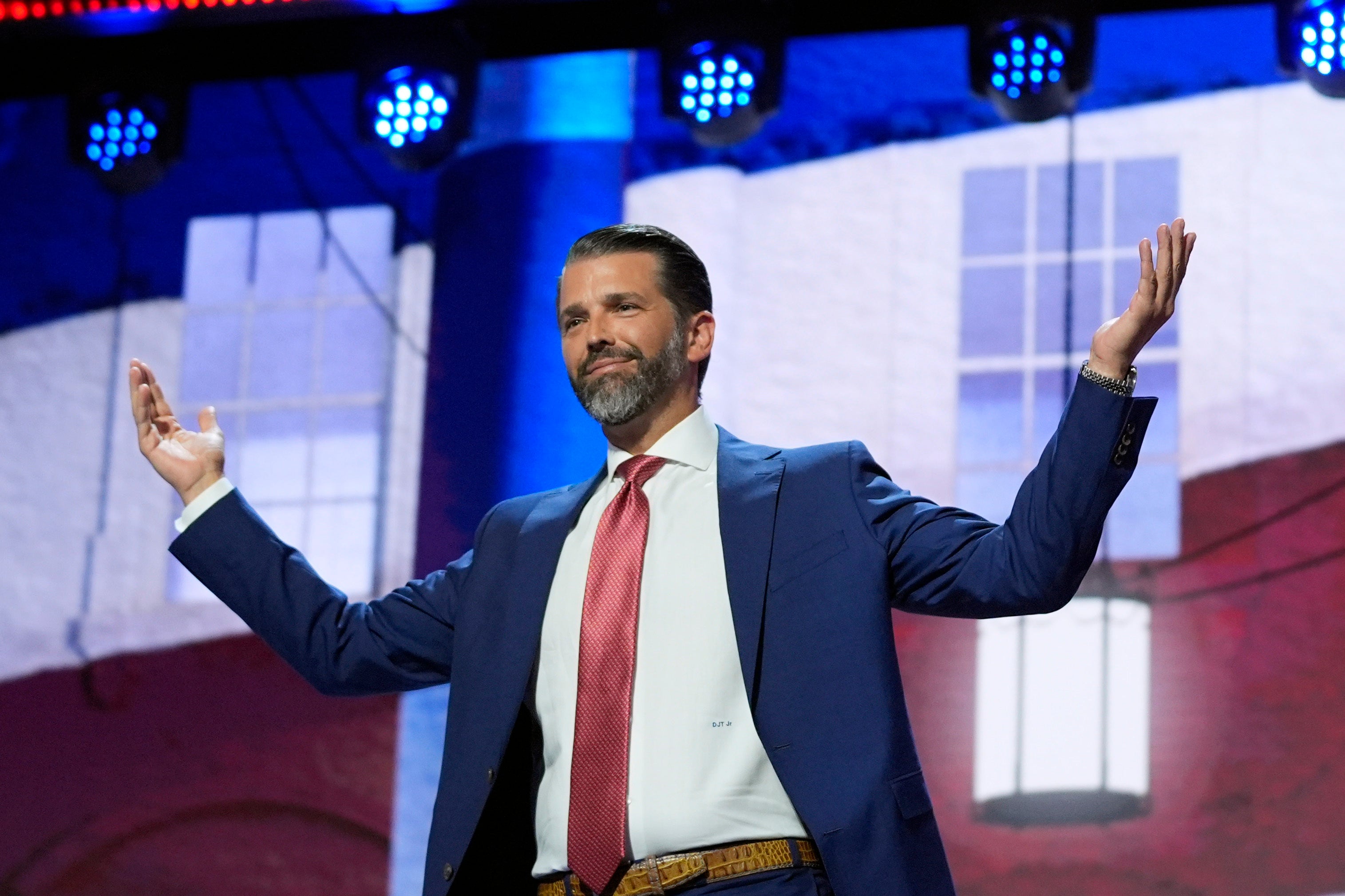 Don Jr en la Convención Nacional Republicana de este año