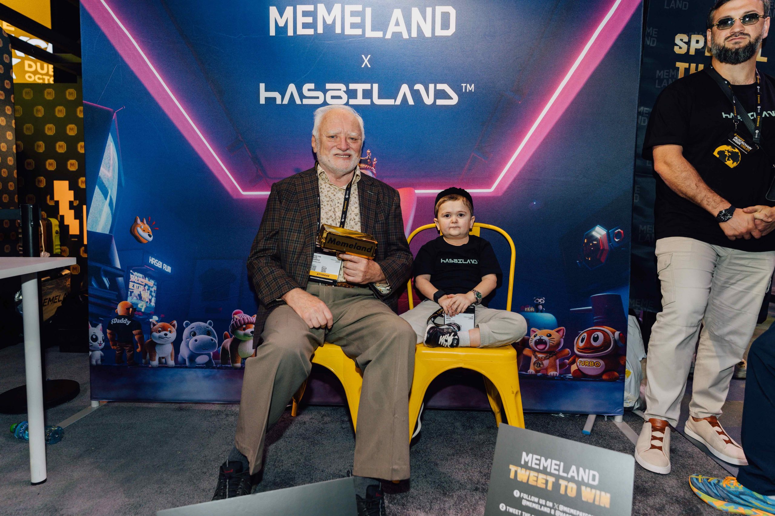 Memeland en Binance Blockchain Week Dubai 2024