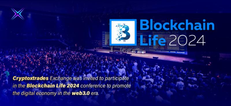 CryptoXTrades invitado a asistir a Blockchain Life 2024,