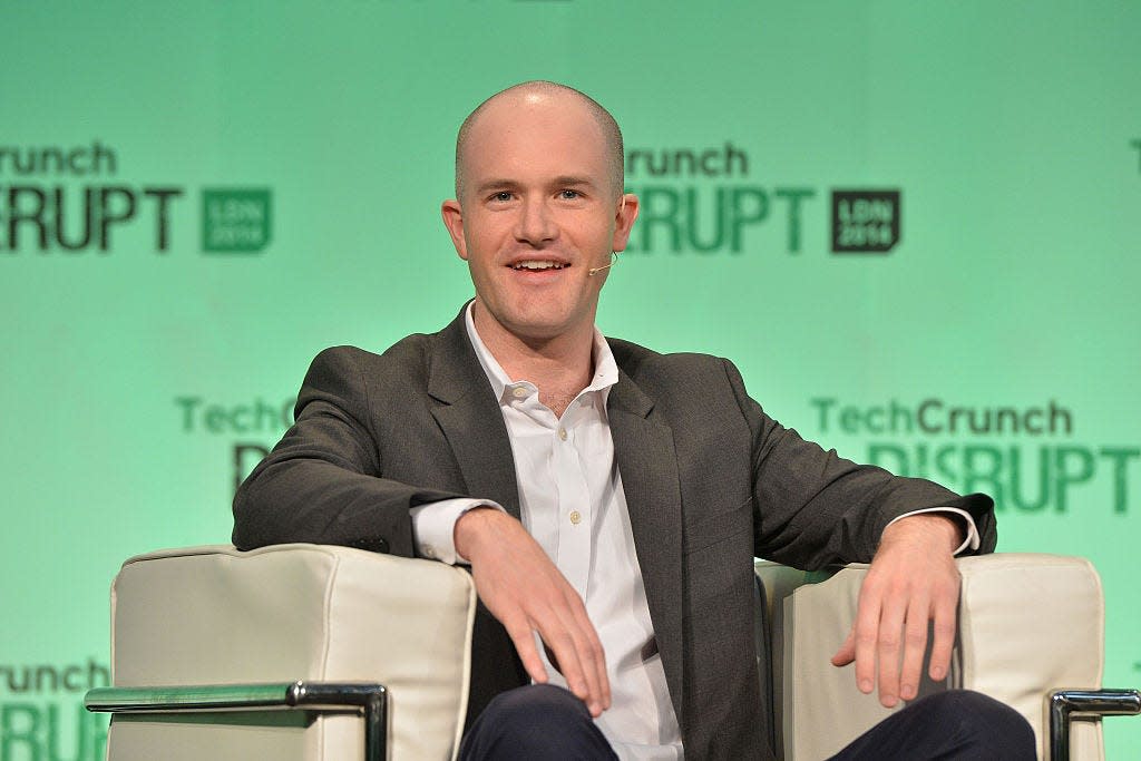 Brian Armstrong, director ejecutivo de Coinbase