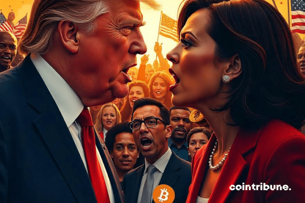 Trump Vs Kamala la criptografía por delante