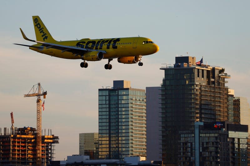 Un avión de Spirit Airlines - Foto: Kevin Carter (Getty Images)