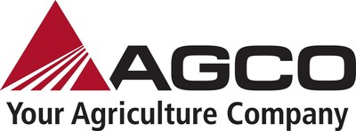 Logotipo rojo y negro de AGCO; Su empresa agrícola (PRNewsfoto/AGCO Corporation)