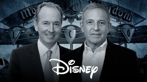 James Gorman y Bob Iger