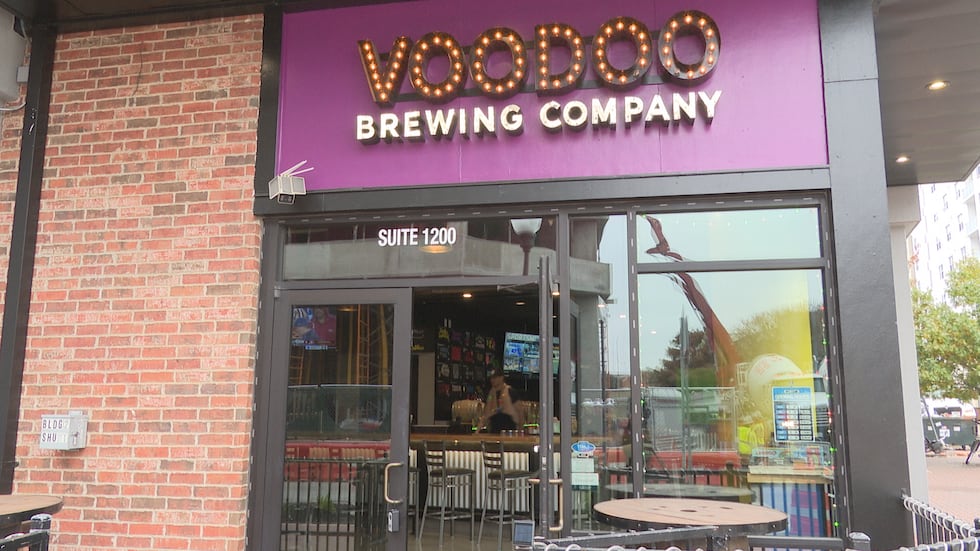 Voodoo Brewing Company a lo largo de Church Avenue no estaba al tanto de los planes de desarrollo antes de su apertura.