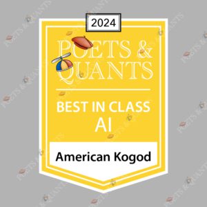 Premio Poets&Quants Best in Class en Inteligencia Artificial