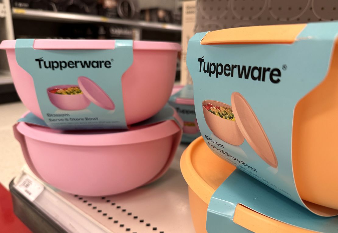 Tupperware se declaró en quiebra este año.