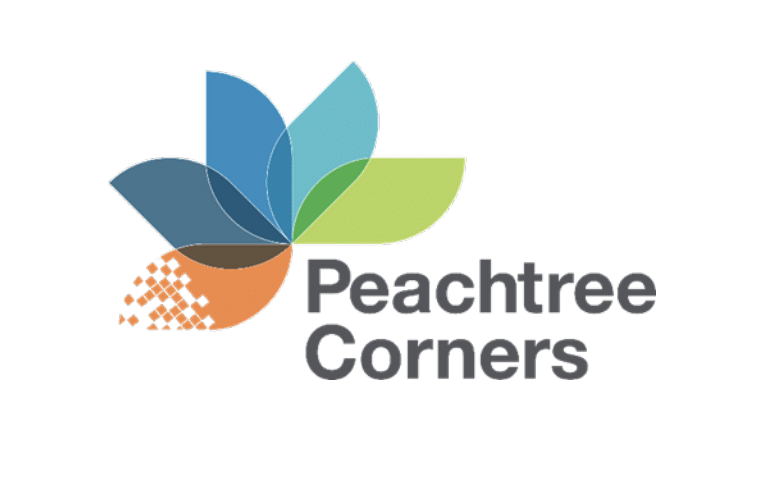 Logotipo de la ciudad de Peachtree Corners