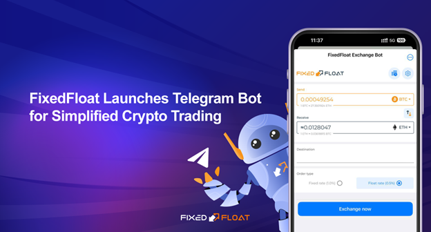 FixFloat lanza FixFloatBot en Telegram para simplificar el comercio de criptomonedas - 1