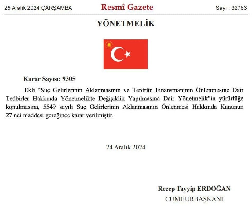 Las nuevas reglas, publicadas en el Boletín Oficial de la República de Turquía el miércoles, requieren que todos los usuarios de criptomonedas proporcionen información de identificación para transacciones que superen las 15.000 liras turcas.