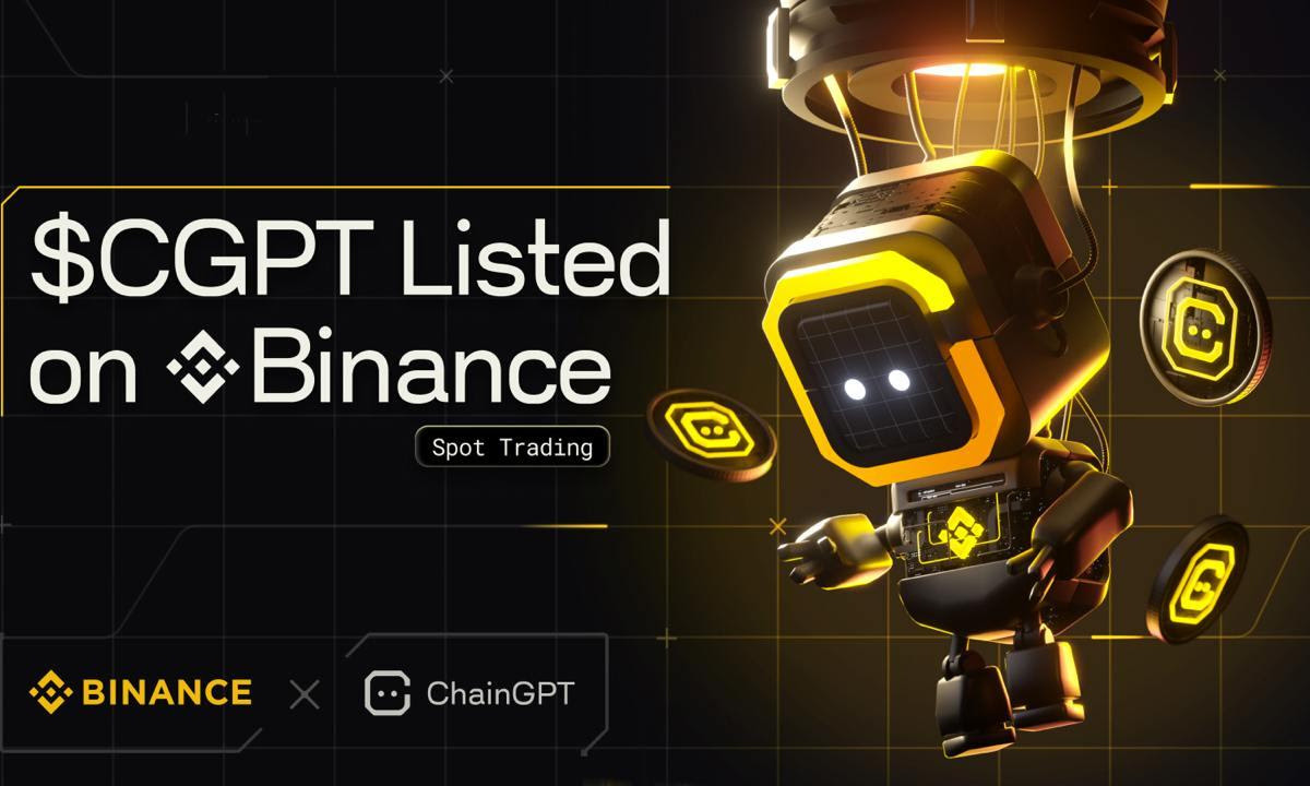 Binance abre una nueva era para las soluciones blockchain impulsadas por IA con el listado de tokens ChainGPT (CGPT)