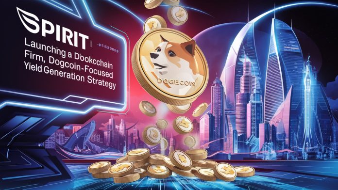 Blockchain Firm Spirit lanza una estrategia de generación de rendimiento centrada en Dogecoin